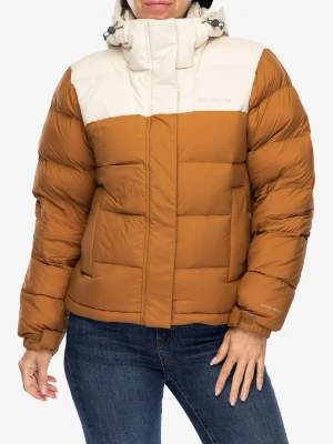 Kurtka zimowa damska Columbia Bulo Point III Down Jacket - camel brown/dark stone