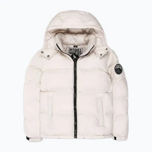 Kurtka zimowa damska Pitbull Cleo Quilted Hooded sand