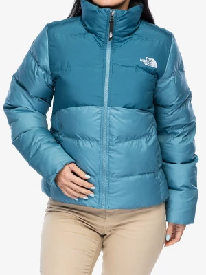 Kurtka zimowa damska The North Face Saikuru Jacket - algae blue/mallard blue