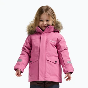 Kurtka zimowa dziecięca Didriksons Bjärven 5 Parka heather pink