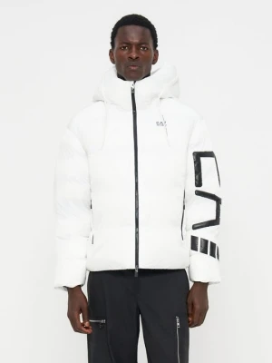 Kurtka zimowa EA7 Emporio Armani biały