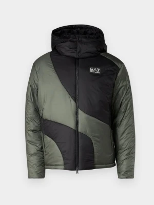 Kurtka zimowa EA7 Emporio Armani zielony