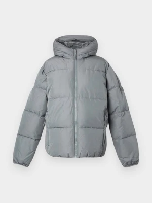 Kurtka zimowa Hollister Co. szary