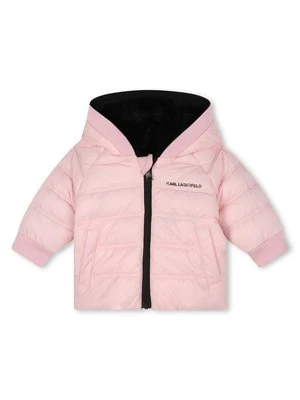 Kurtka zimowa KARL LAGERFELD KIDS
