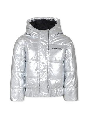 Kurtka zimowa KARL LAGERFELD KIDS