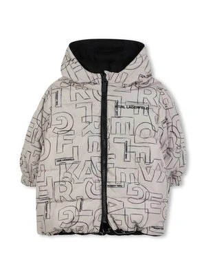 Kurtka zimowa KARL LAGERFELD KIDS
