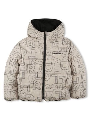 Kurtka zimowa KARL LAGERFELD KIDS