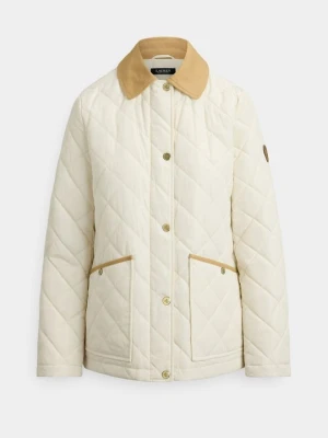Kurtka zimowa Lauren Ralph Lauren mleczny