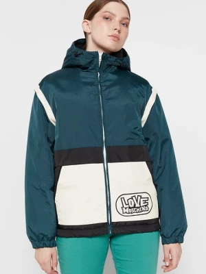 Kurtka zimowa LOVE MOSCHINO zielony