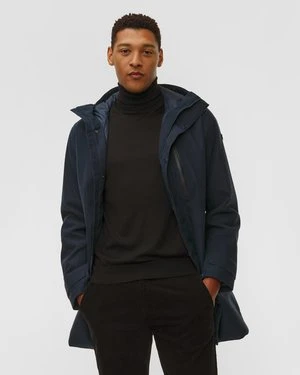 Kurtka Zimowa Męska Helly Hansen Frogner Jacket Granatowa