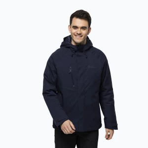 Kurtka zimowa męska Jack Wolfskin Troposphere Ins night blue