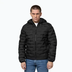 Kurtka zimowa męska Pitbull Camino Quilted Hooded black