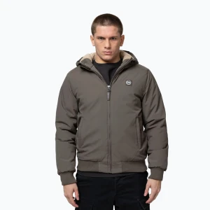Zdjęcie produktu Kurtka zimowa męska Pitbull Elkwood 3 Sherpa Hooded taupe