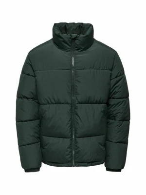 Kurtka zimowa Only & Sons ciemnozielony