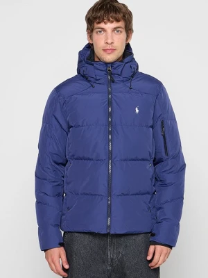 Kurtka zimowa Polo Ralph Lauren jasnoniebieski melanż