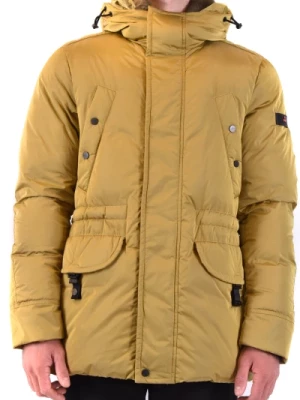 Kurtka zimowa, Pozostań ciepły i stylowy z kurtką męską Thoms NB 01 FUR Peuterey