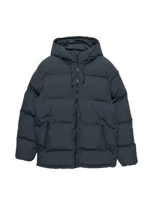 Kurtka zimowa PULL&BEAR granatowy
