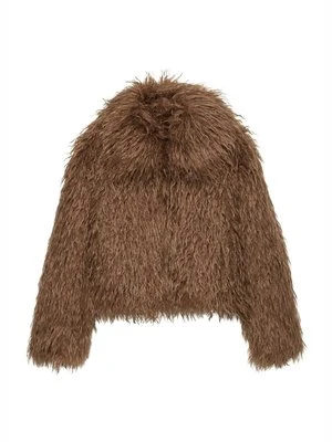 Kurtka zimowa PULL&BEAR brązowy
