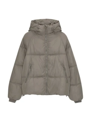 Kurtka zimowa PULL&BEAR brązowy