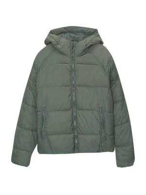 Kurtka zimowa PULL&BEAR zieleń butelkowa