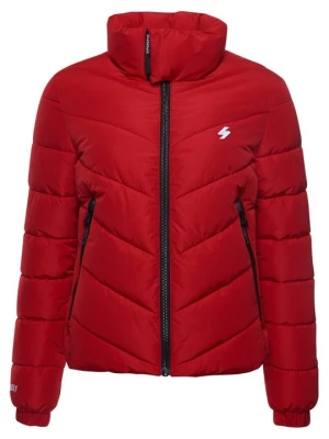 Kurtka zimowa Superdry czerwony