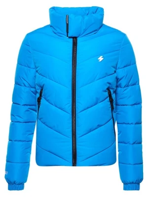 Kurtka zimowa Superdry niebieski