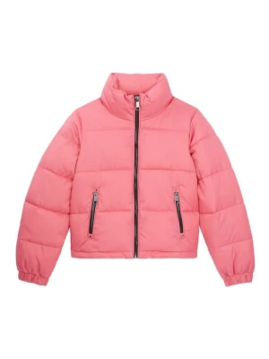 Kurtka zimowa The Kooples różowy
