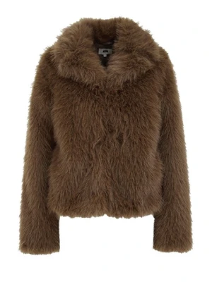 Kurtka zimowa WE Fashion brązowy