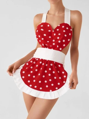 Kuszący fartuszek damski o zmysłowym kroju i kolorystyce Sexy Cook Hot Poupee Marilyn POUPEE
POUPEE