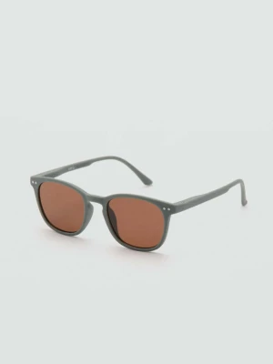 Zdjęcie produktu Kwadratowe okulary przeciwsłoneczne khaki - Dzieci - Rozmiar uniwersalny - MANGO KIDS