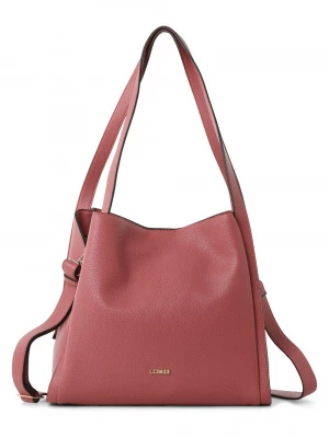 L.Credi Damska torba shopper Kobiety Sztuczna skóra różowy|czerwony jednolity,