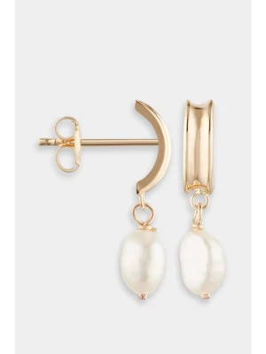 L instant d Or Złote kolczyki-wkrętki "Scarlette" z perłami rozmiar: onesize