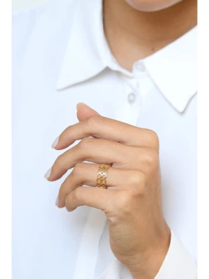 L instant d Or Złoty pierścionek "Lina" rozmiar: 48