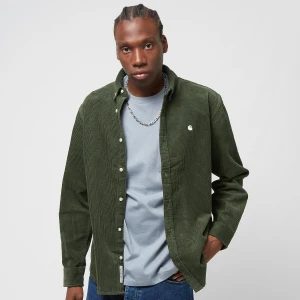 Carhartt WIP L/S Madison Cord Shirt mężczyźni Koszule zielony rozmiar Odzież