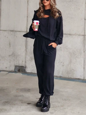 LA Angels 2-częściowy zestaw w kolorze czarnym rozmiar: M