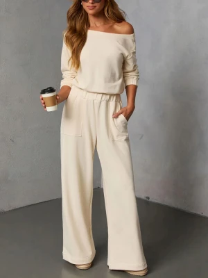 LA Angels 2-częściowy zestaw w kolorze kremowym rozmiar: M