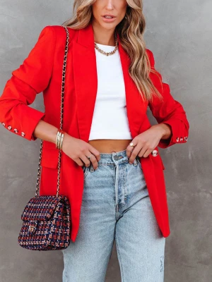 LA Angels Blezer w kolorze czerwonym rozmiar: L