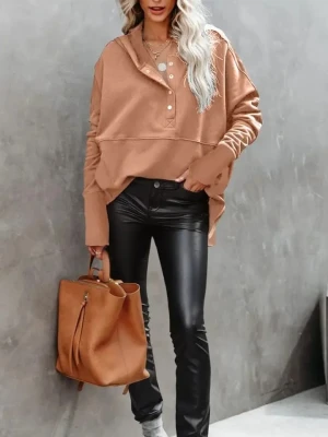 LA Angels Bluza w kolorze beżowym rozmiar: L