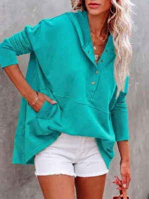 LA Angels Bluza w kolorze turkusowym rozmiar: XL
