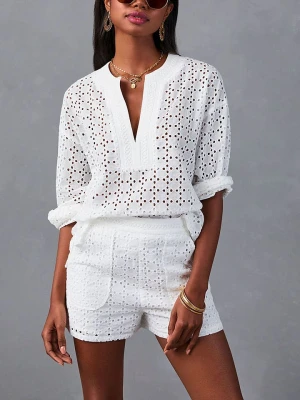 LA Angels Bluzka w kolorze białym rozmiar: XL