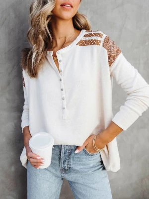 LA Angels Bluzka w kolorze białym rozmiar: M