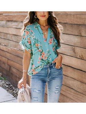 LA Angels Bluzka w kolorze błękitnym rozmiar: M