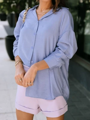 LA Angels Bluzka w kolorze błękitnym rozmiar: XL