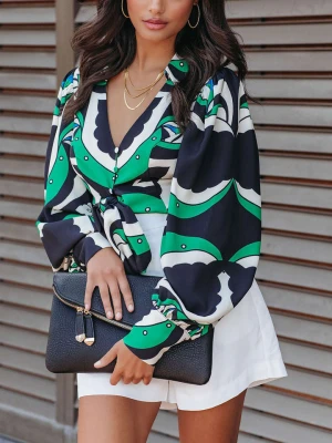 LA Angels Bluzka w kolorze czarno-zielono-białym rozmiar: XL