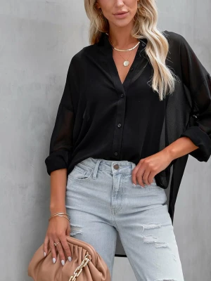 LA Angels Bluzka w kolorze czarnym rozmiar: S