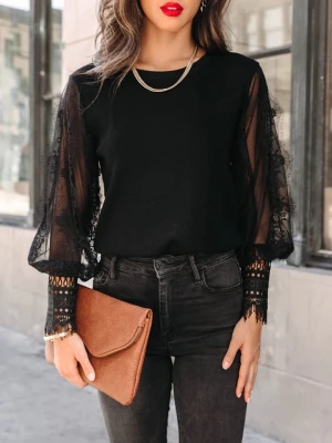 LA Angels Bluzka w kolorze czarnym rozmiar: S