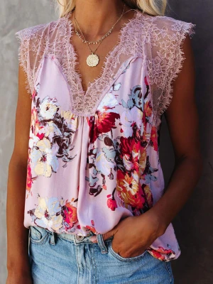 LA Angels Bluzka w kolorze jasnoróżowym rozmiar: XL