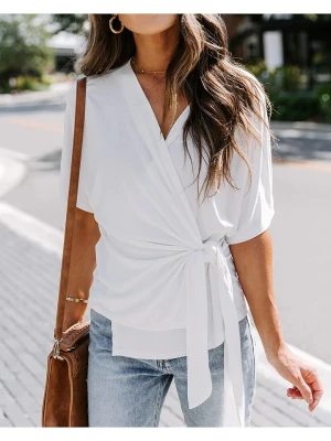 Zdjęcie produktu LA Angels Bluzka w kolorze kremowym rozmiar: L