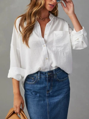 LA Angels Bluzka w kolorze kremowym rozmiar: XL