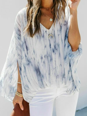 LA Angels Bluzka w kolorze niebieskim rozmiar: L